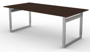 6 -Personen-Besprechungstisch höhenverstellbar