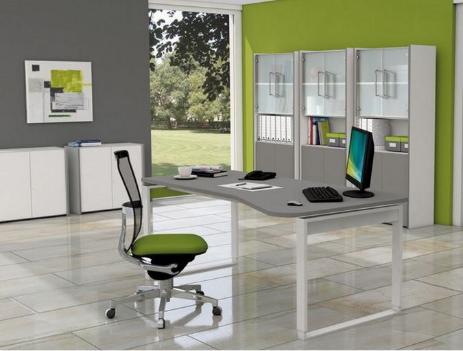 trendige Büromöbel mit Büromöbel-Aufbauservice
