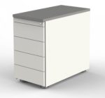 preiswerter Schreibtisch-Anstellcontainer