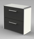 kleiner Büroschrank mit Hängeregisterschubladen