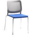 4-Bein-Stuhl stapelbar