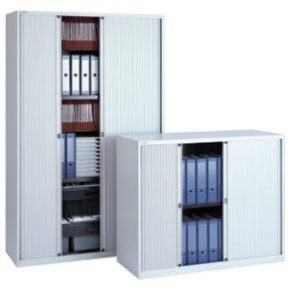 Büro-Stahlschrank abschließbare Rollläden | Stilnet Büromöbel